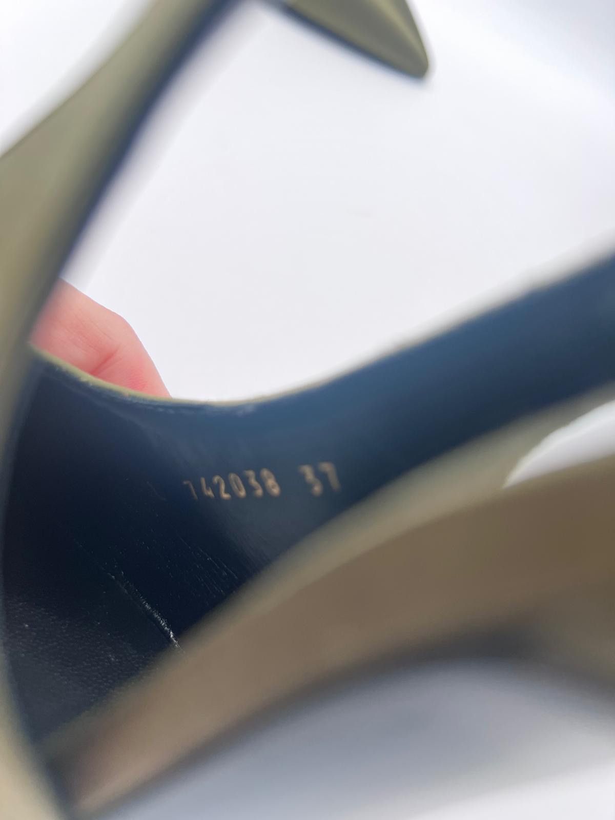 Saint Laurent Paris New Saint Laurent Yasmeen Pump Sandals IT 37/ US 7 Size US 7 / IT 37 - 15 Thumbnail
