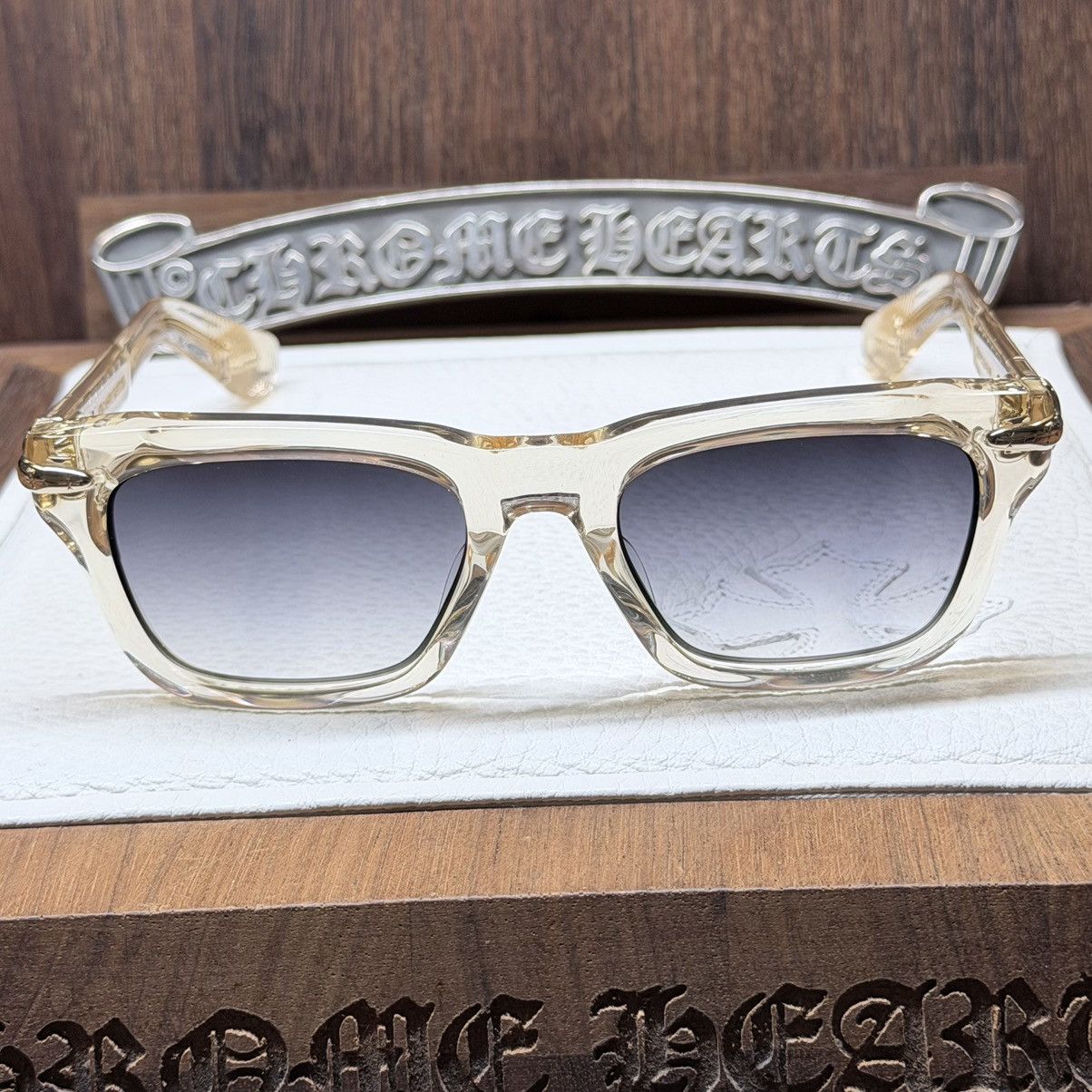 Chrome Hearts Chrome Hearts TRYPOLEAGAIN Glasses Size ONE SIZE - 4 Thumbnail
