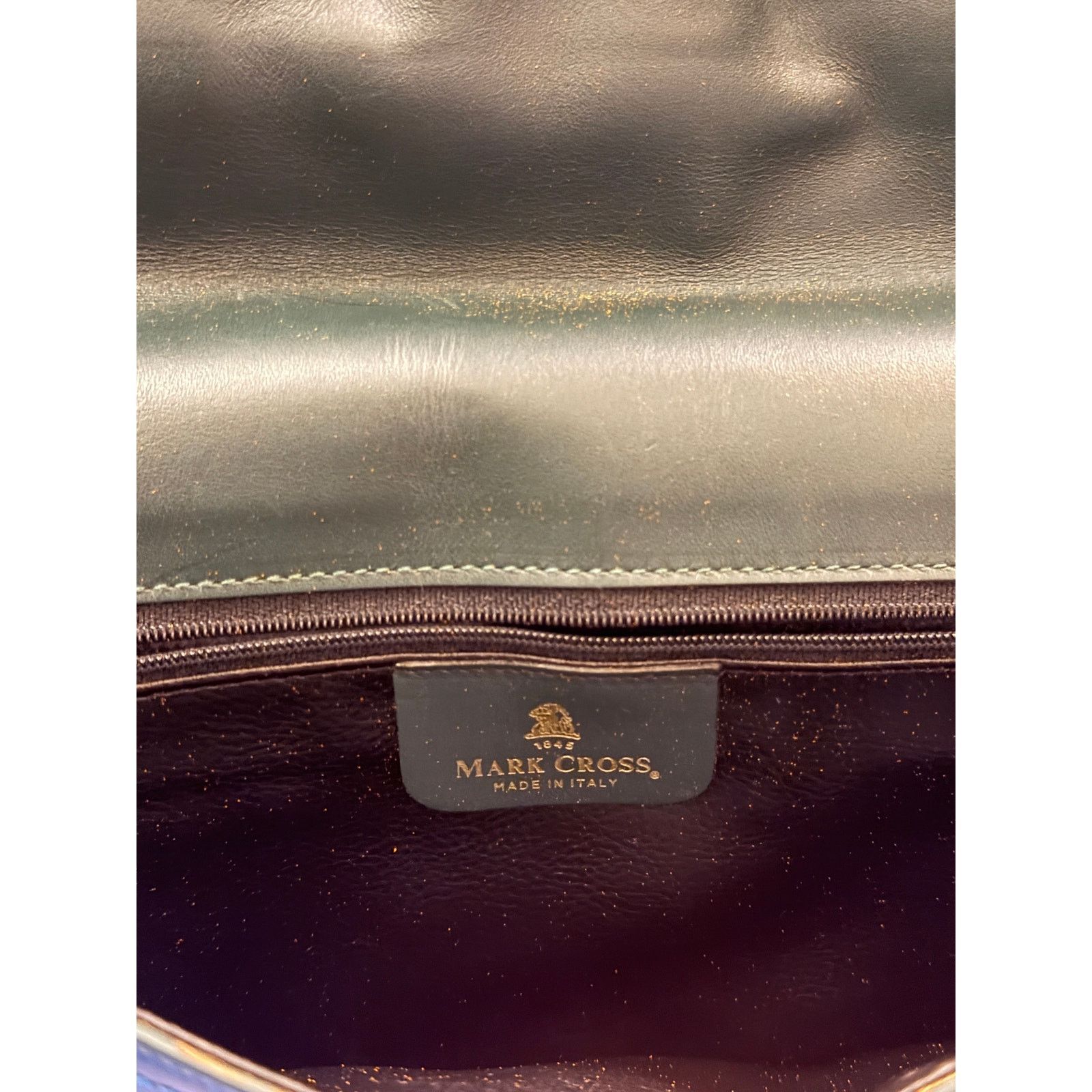 Mark Cross Mark Cross Olive Green Clutch Size ONE SIZE - 7 Thumbnail