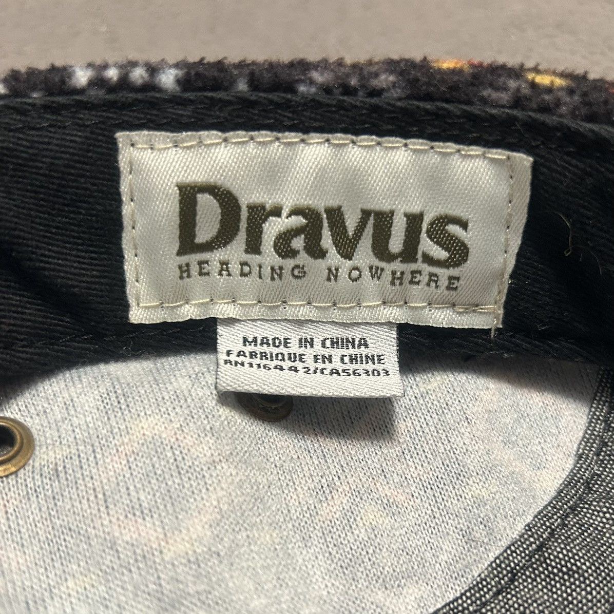 Dravus Sportswear Streetwear Dravus Suede Bill Five Panel Hat Multicolor AztecFlat Brim Grailed