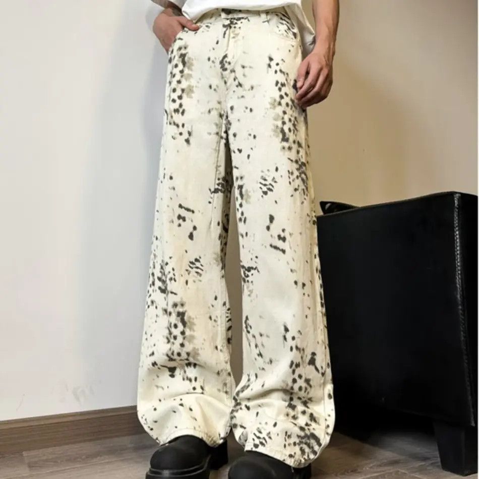 Japanese Brand × Jean Retro loose wide leg jeans Size US 32 / EU 48 - 1 Thumbnail