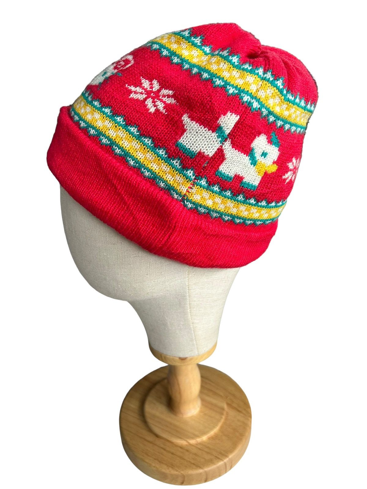 Disney × Japanese Brand Vintage Hello Kitty beanie hats nice design🔥 Size ONE SIZE - 3 Thumbnail
