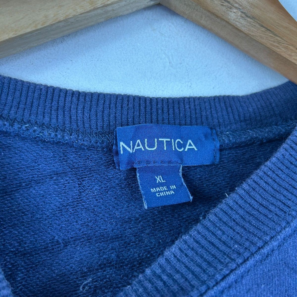 Nautica Vintage NAUTICA SAILING GEAR Hip Hop Beach Sweatshirt Size US XL / EU 56 / 4 - 4 Thumbnail