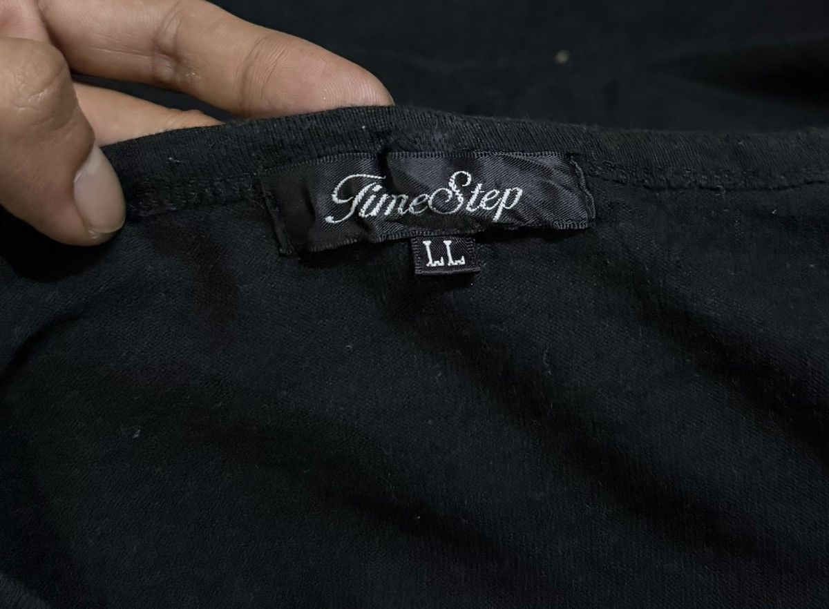Japanese Brand Time Step T-shirt Skull Black Y2K Size US L / EU 52-54 / 3 - 10 Thumbnail