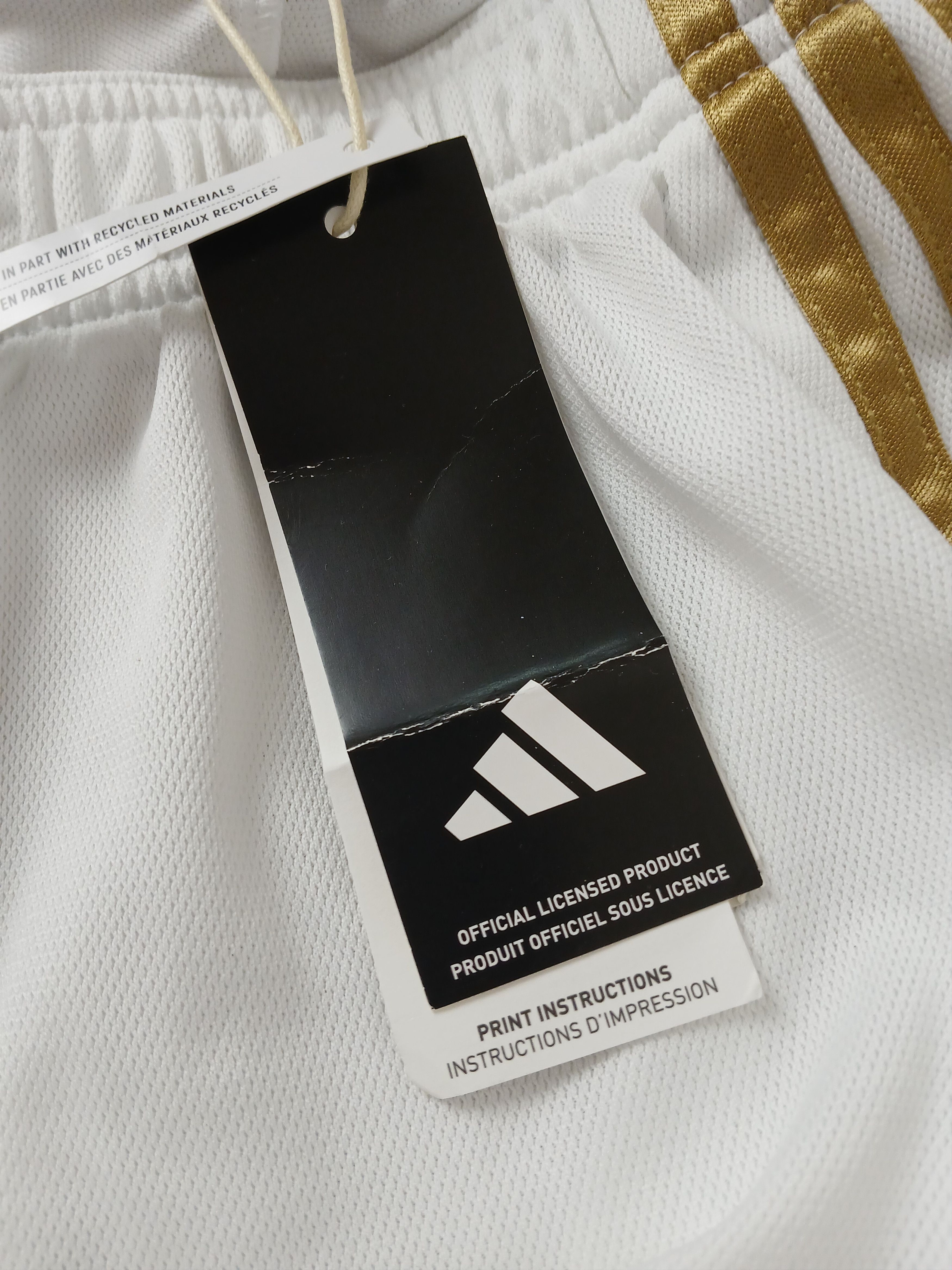 Adidas New Olympique Lyonnais Lyon Football Shorts size S Size US 28 / EU 44 - 12 Thumbnail