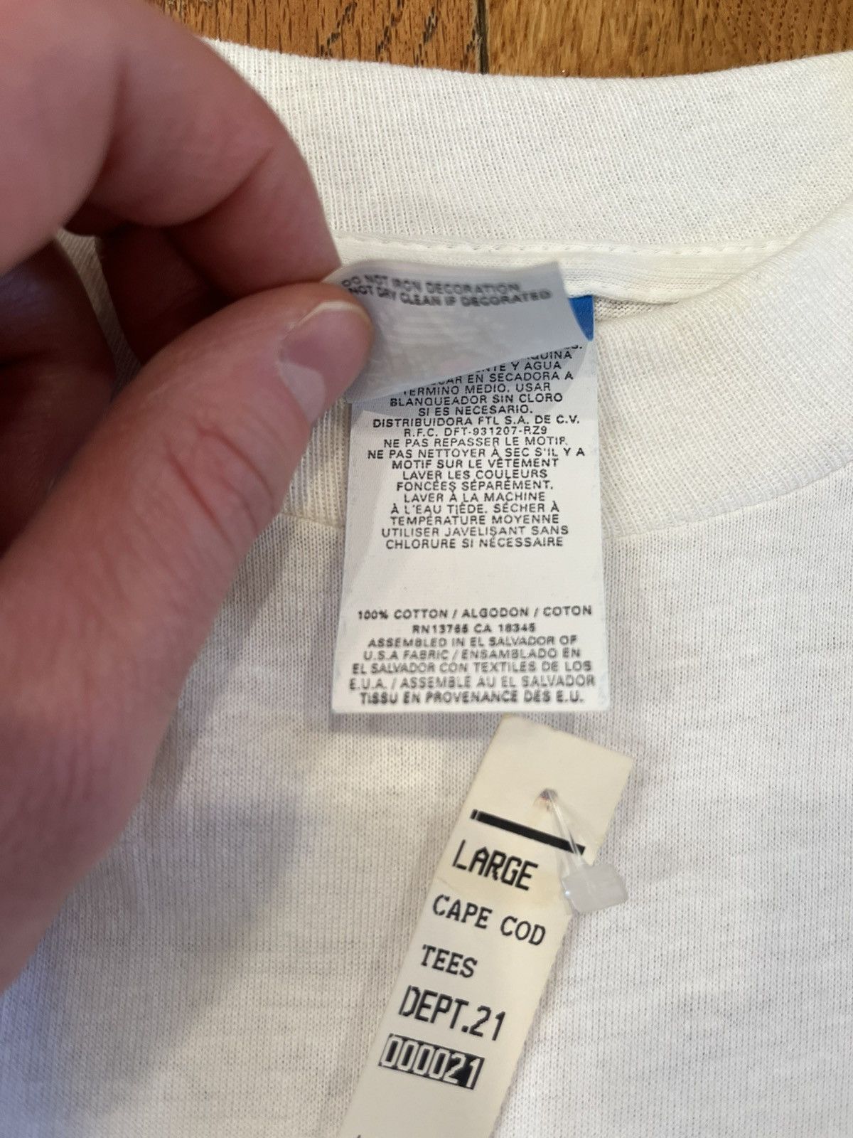 Vintage Vintage Cape Cod T-Shirt Shirt Tee Ocean Beach Large New Size US L / EU 52-54 / 3 - 5 Thumbnail