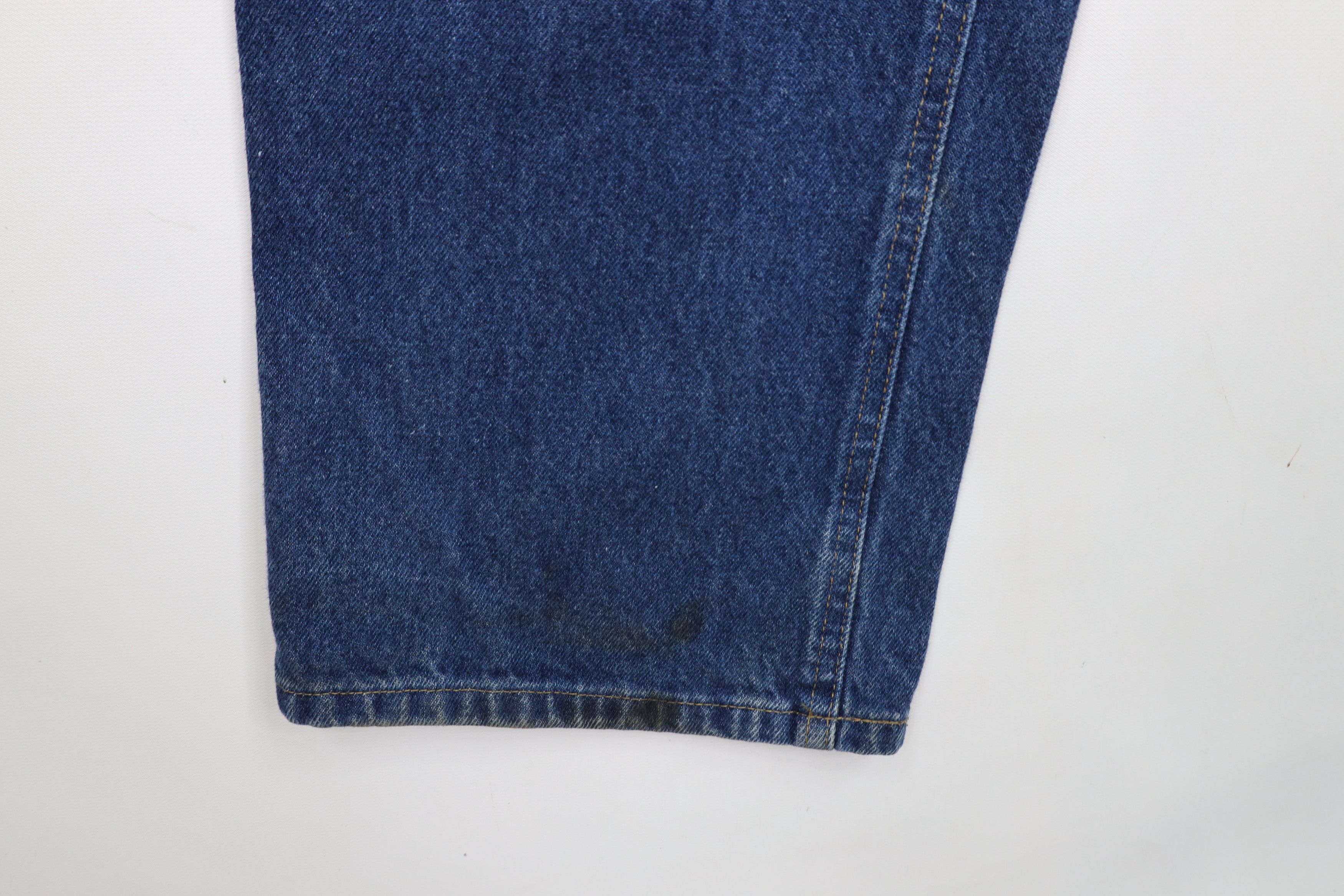 Carhartt × Vintage Vintage Carhartt Spell Out Relaxed Fit Denim Jeans Blue Size US 38 / EU 54 - 5 Thumbnail