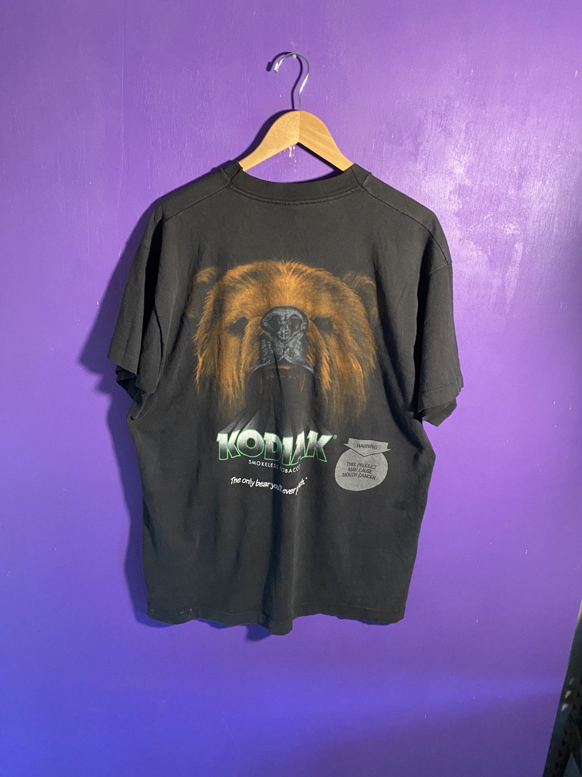Other Vintage 90s Kodiak smokeless tobacco mullet tee Size US XL / EU 56 / 4 - 2 Thumbnail