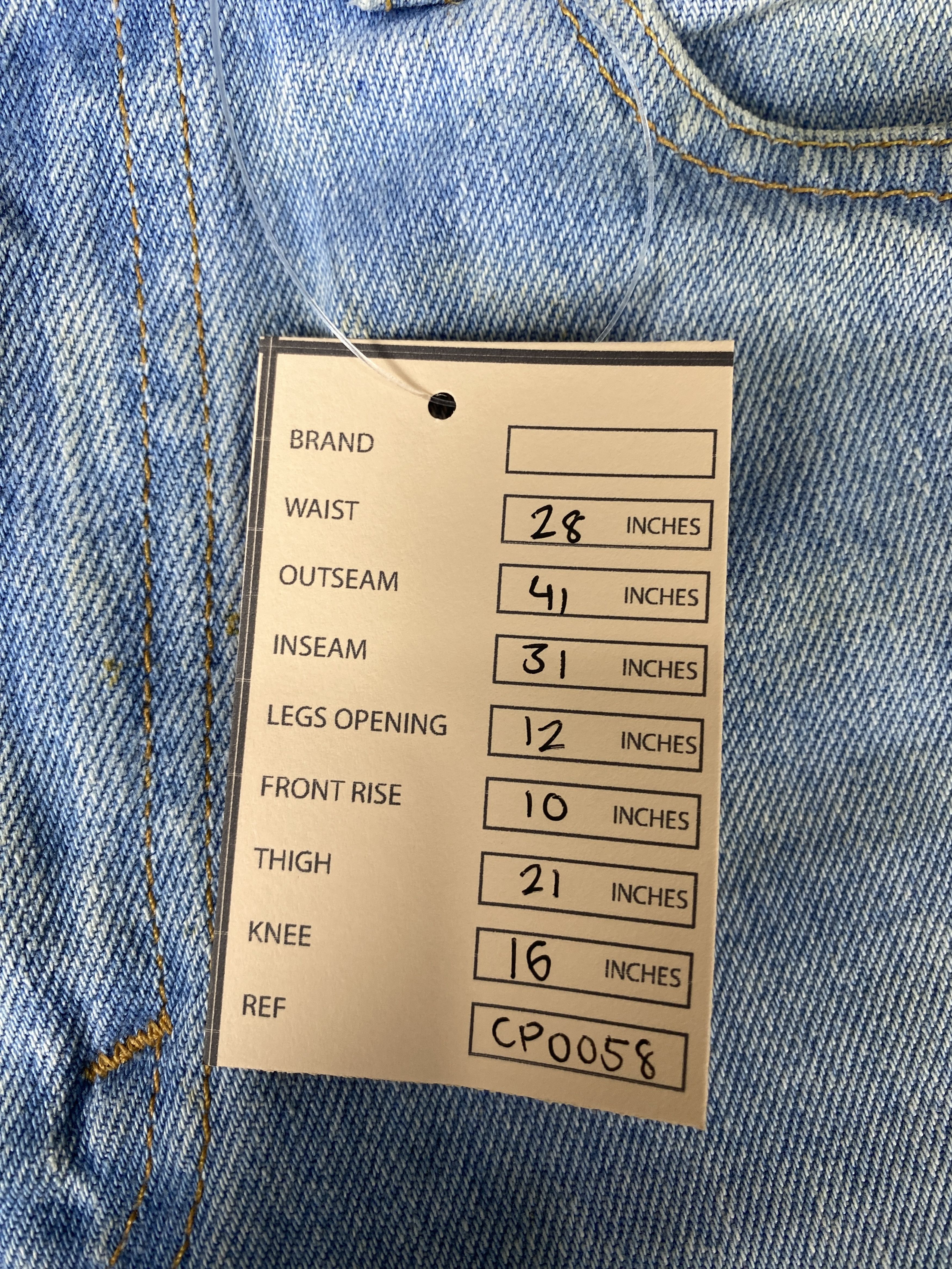 Levi's Vintage Levi's 616 Light Wash Jeans CP0058 Size US 28 / EU 44 - 12 Thumbnail