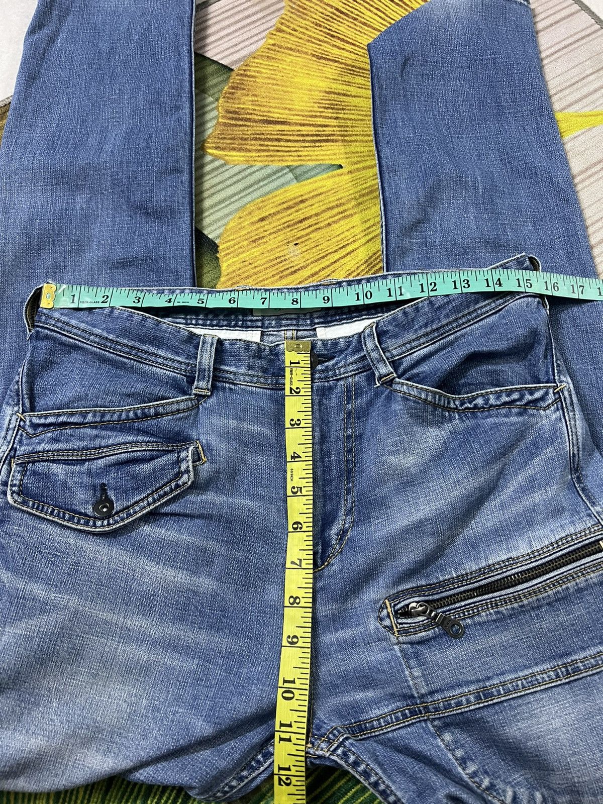 Avirex × Japanese Brand TYPE BLUE AVIREX CARGO JEANS VERY RARE Size US 30 / EU 46 - 10 Thumbnail