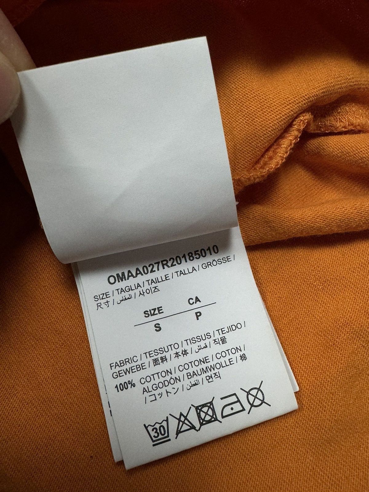 Off-White × Virgil Abloh Off White Rationalism t shirt Virgil Abloh Size US S / EU 44-46 / 1 - 8 Thumbnail