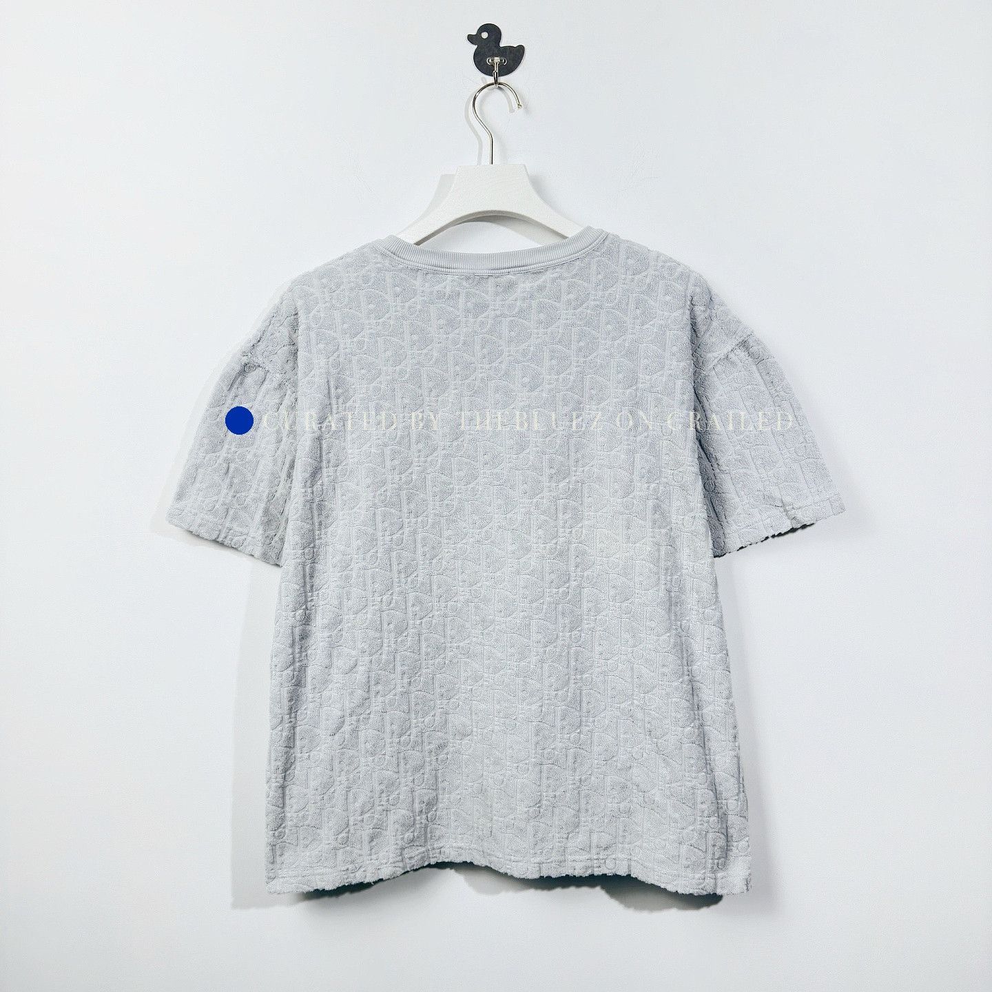 Dior Dior Cotton T-Shirt in Blue, Size XXL Size US XXL / EU 58 / 5 - 1 Thumbnail