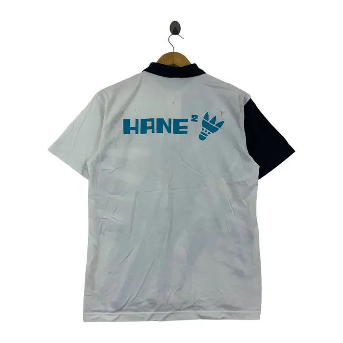 Issey Miyake Vintage ISSEY MIYAKE x YONEX Art Collection Polo Tee Shirt Size US L / EU 52-54 / 3 - 4 Thumbnail