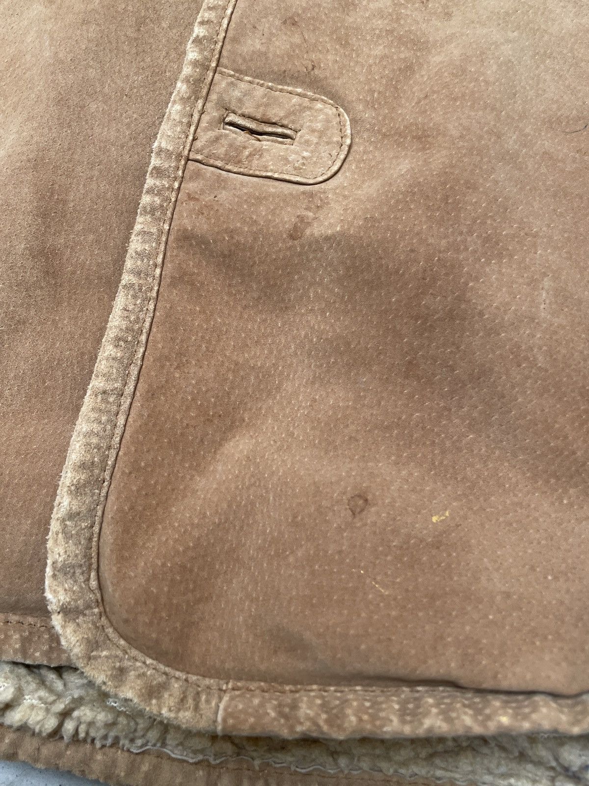 Vintage Vintage Suede Native Ranch Coat XL Shearling Patina Size US XXL / EU 58 / 5 - 20 Thumbnail
