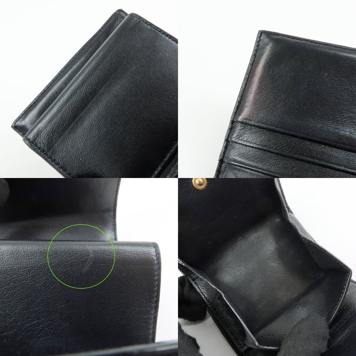 Saint Laurent Paris Saint Laurent Monogram Matelasse Compact Wallet Calfskin Size ONE SIZE - 7 Thumbnail
