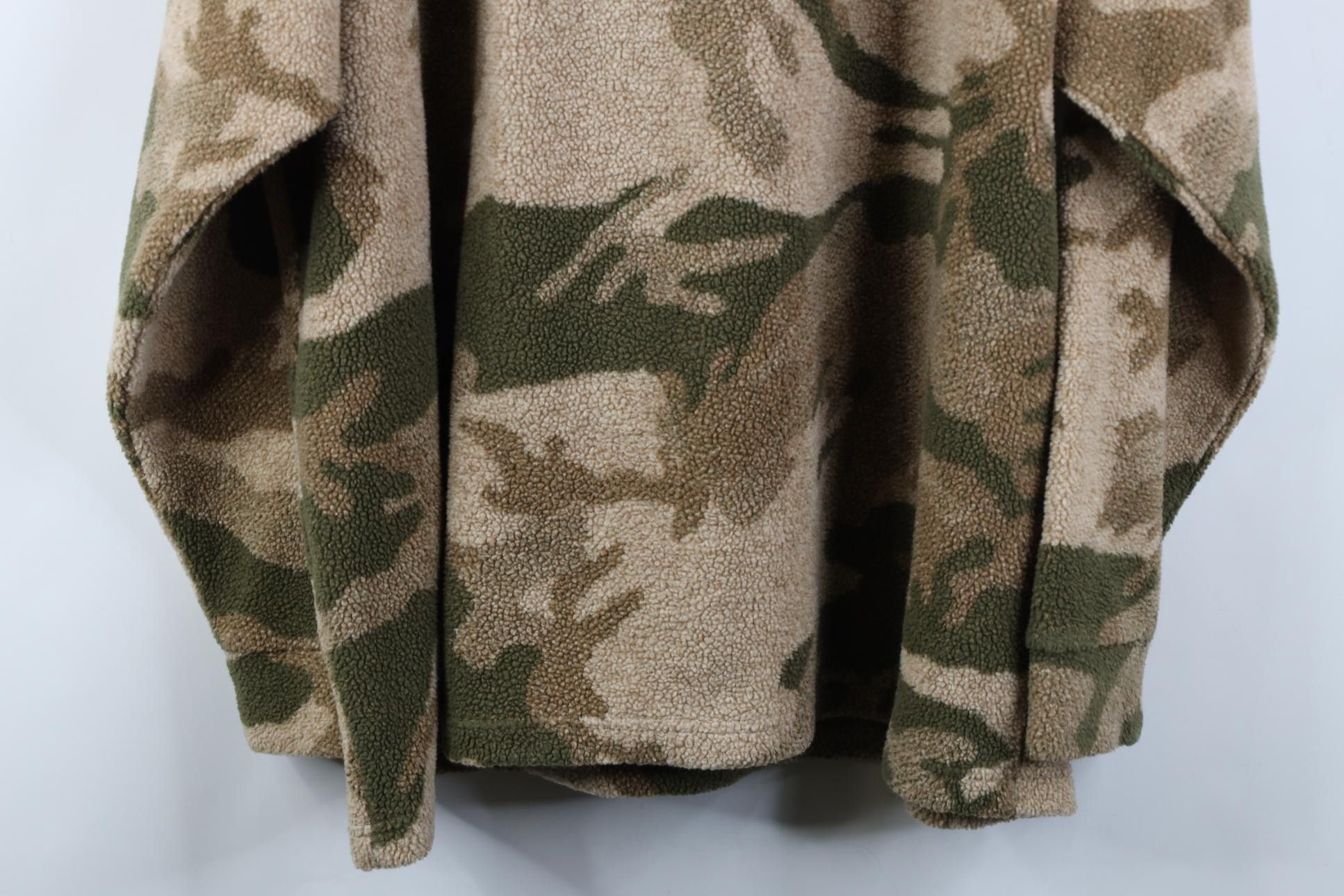 Cabelas Vintage 90s Cabelas Deep Pile Fleece Henley Sweater Size US XXL / EU 58 / 5 - 9 Thumbnail