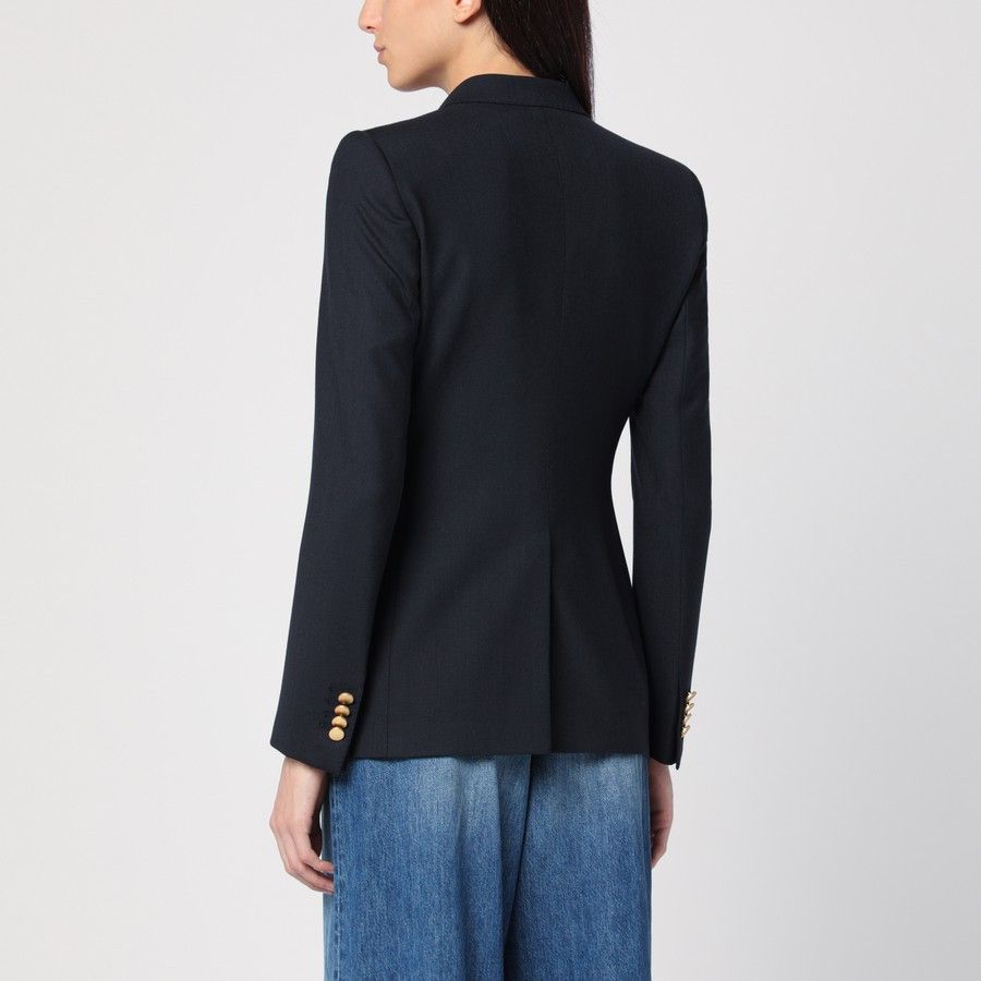 Tagliatore o1d2blof1024 Double-Breasted Jacket In Navy Blue Size S / US 4 / IT 40 - 3 Thumbnail