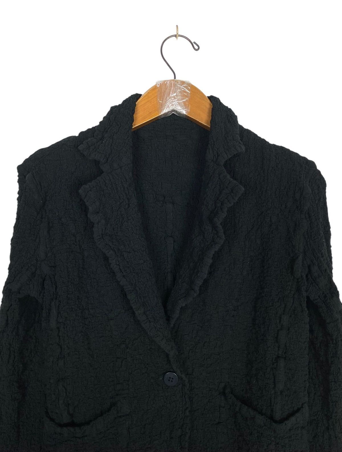 Issey Miyake Issey Miyake Me Cauliflower Jacket Stretch Crinkle Japan Size XS / US 0-2 / IT 36-38 - 4 Thumbnail