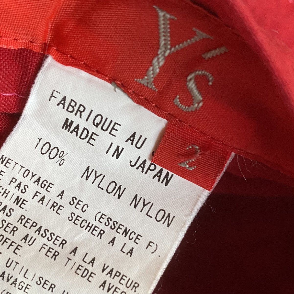 Yohji Yamamoto Y’s Red Label Red Cargo Crop Pants Size US 31 - 8 Thumbnail