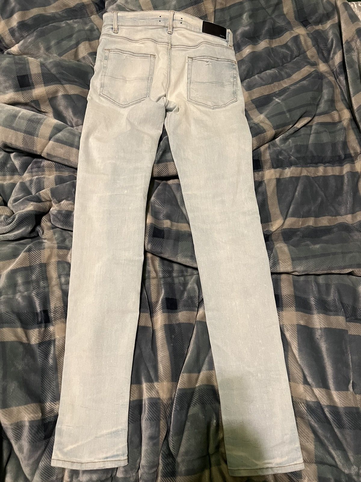 Amiri Amiri light wash indigo stack jeans size 31 skinny Size US 31 - 5 Thumbnail