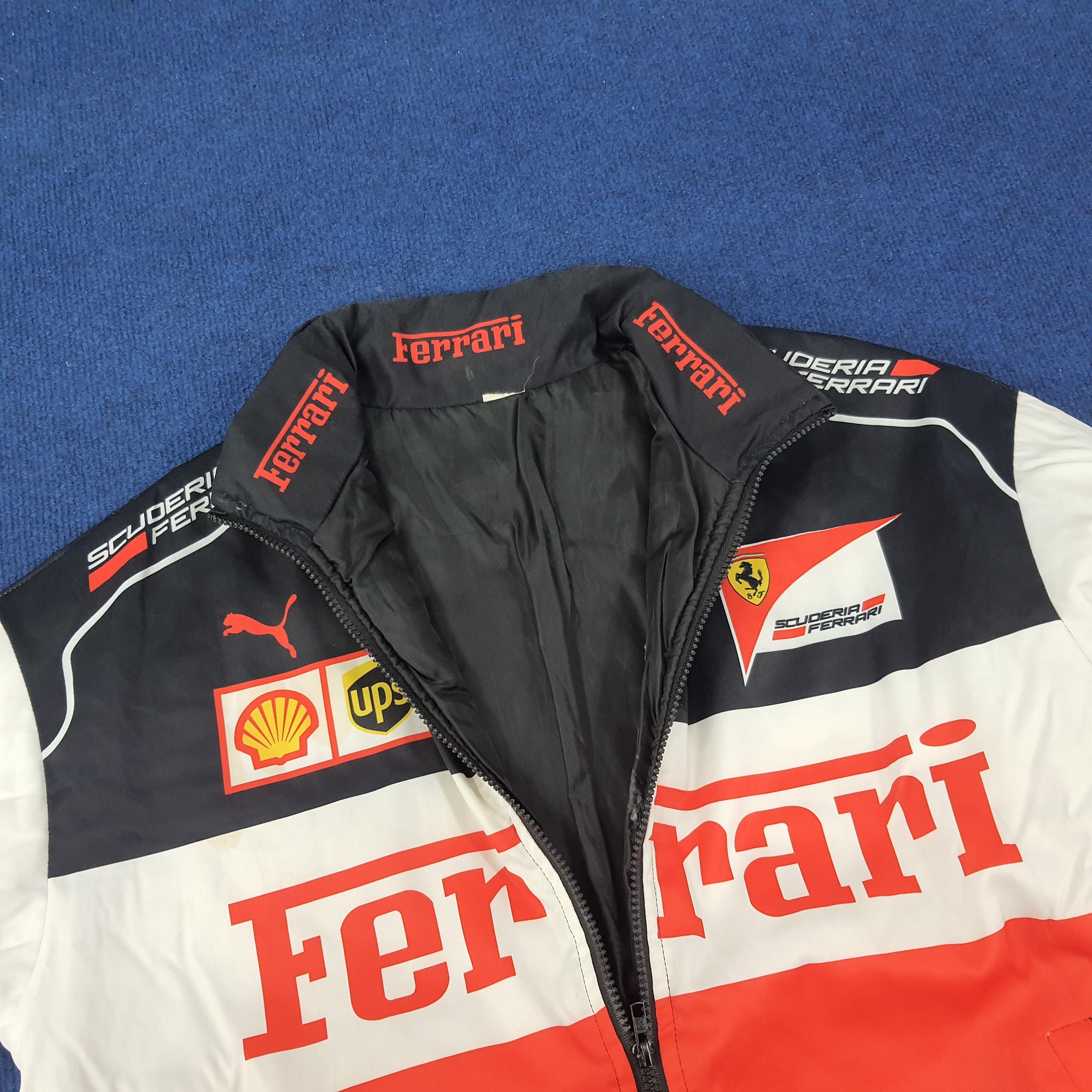 Ferrari × Vintage Vintage Ferrari Motorsports Jacket C229N20 Size US L / EU 52-54 / 3 - 4 Thumbnail