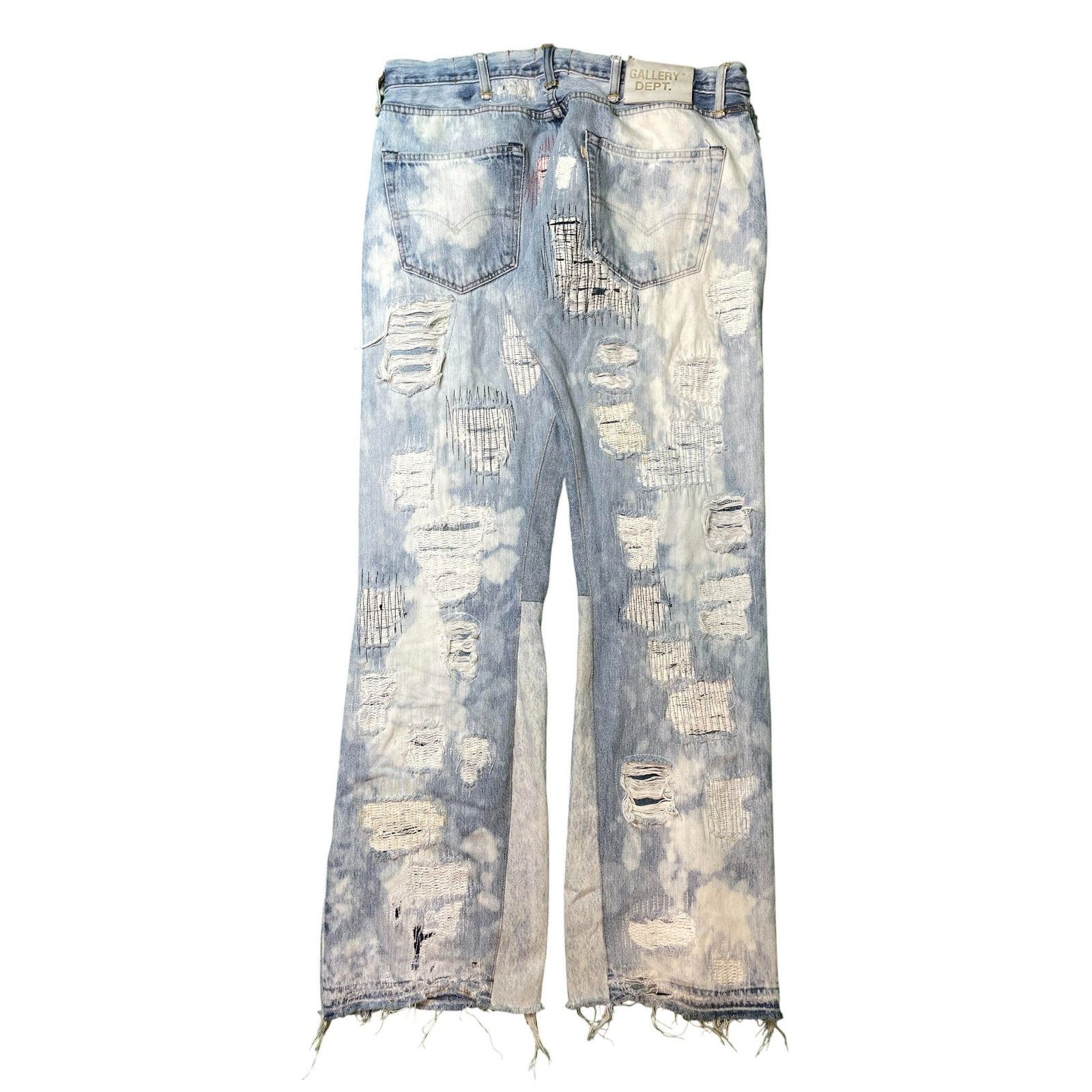Gallery Dept. Gallery Dept Distressed Flare Denim Size US 34 / EU 50 - 2 Thumbnail