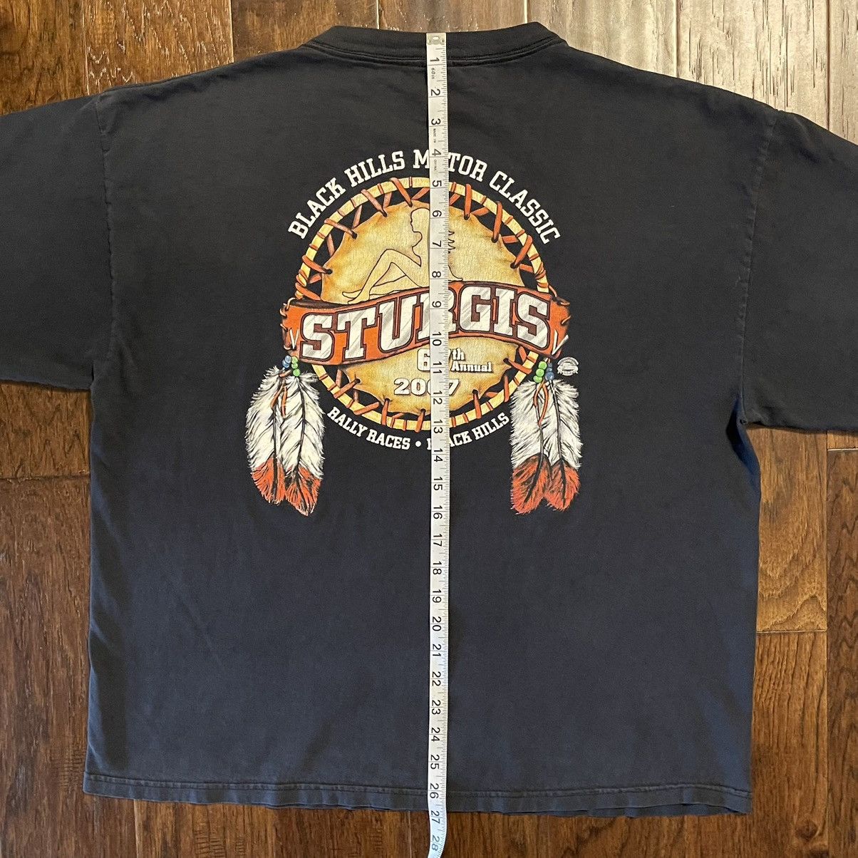 Harley Davidson Y2K Sturgis Black Hills Rally Biker Tee Size US L / EU 52-54 / 3 - 6 Thumbnail
