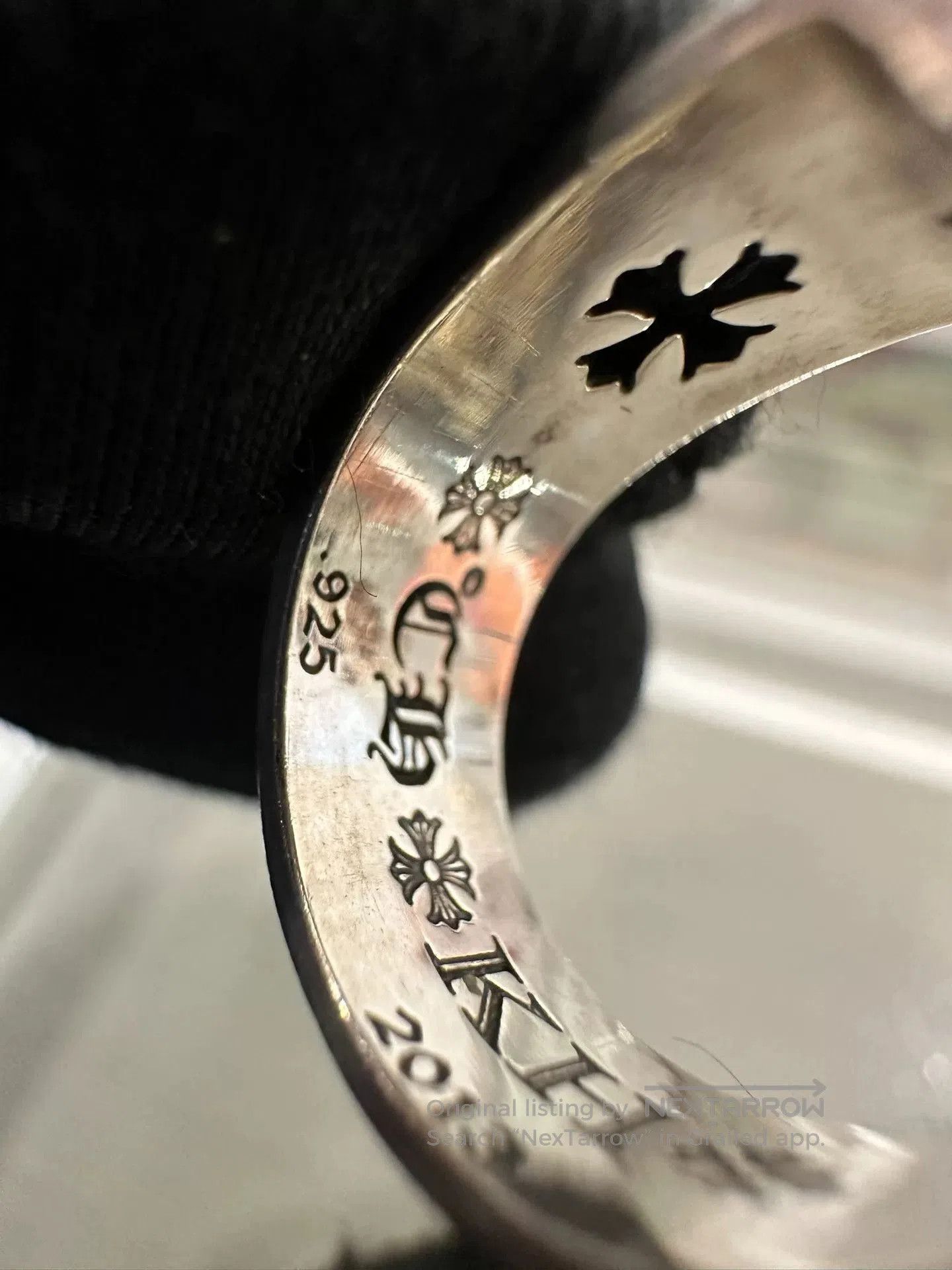 Chrome Hearts Chrome Hearts x KH Collaboration Ring. Size ONE SIZE - 6 Thumbnail