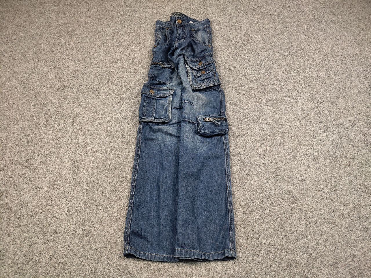 Japanese Brand Vintage Hysteric Glamour Junya Style Jet Lag Cargo Jeans 90s Size US 30 / EU 46 - 3 Thumbnail