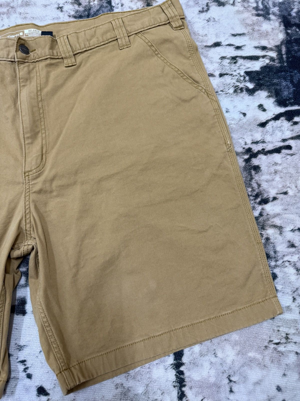 Carhartt Men’s Carhartt Rugged Flex Relaxed Fix Canvas Work Shorts Size US 44 / EU 60 - 5 Thumbnail