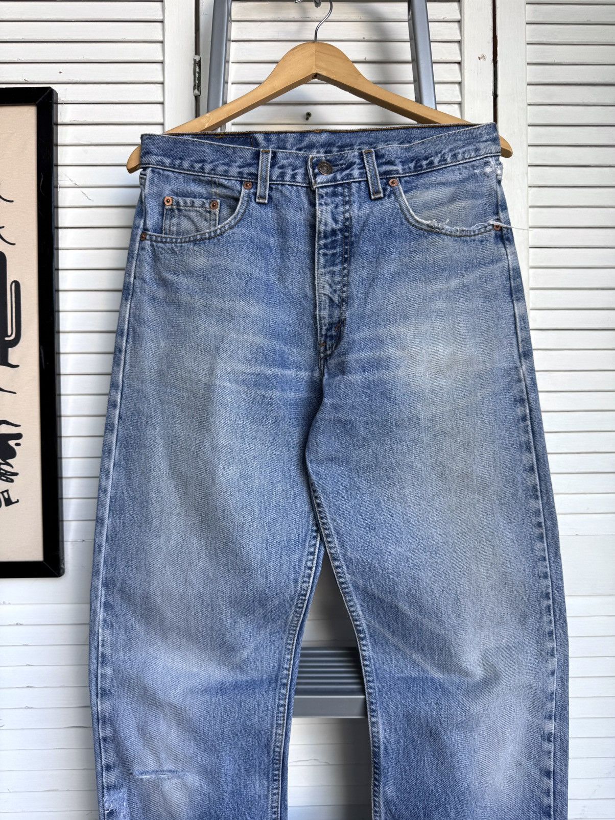Levi's Vintage 90s Levi’s 615 Light Blue Denim Jeans Pants USA Size US 33 - 5 Thumbnail