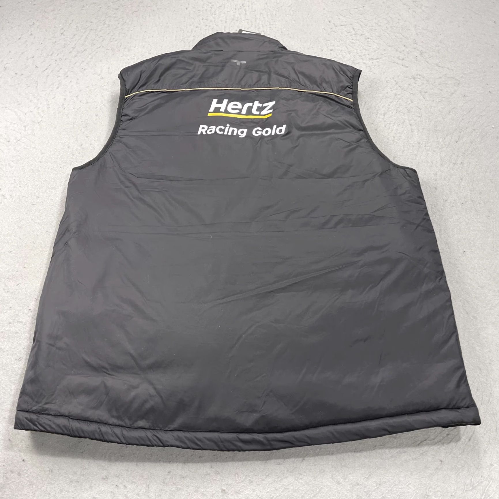 Vintage Hertz Vest Mens XL Black Gilet Full Zip Size US XL / EU 56 / 4 - 7 Thumbnail