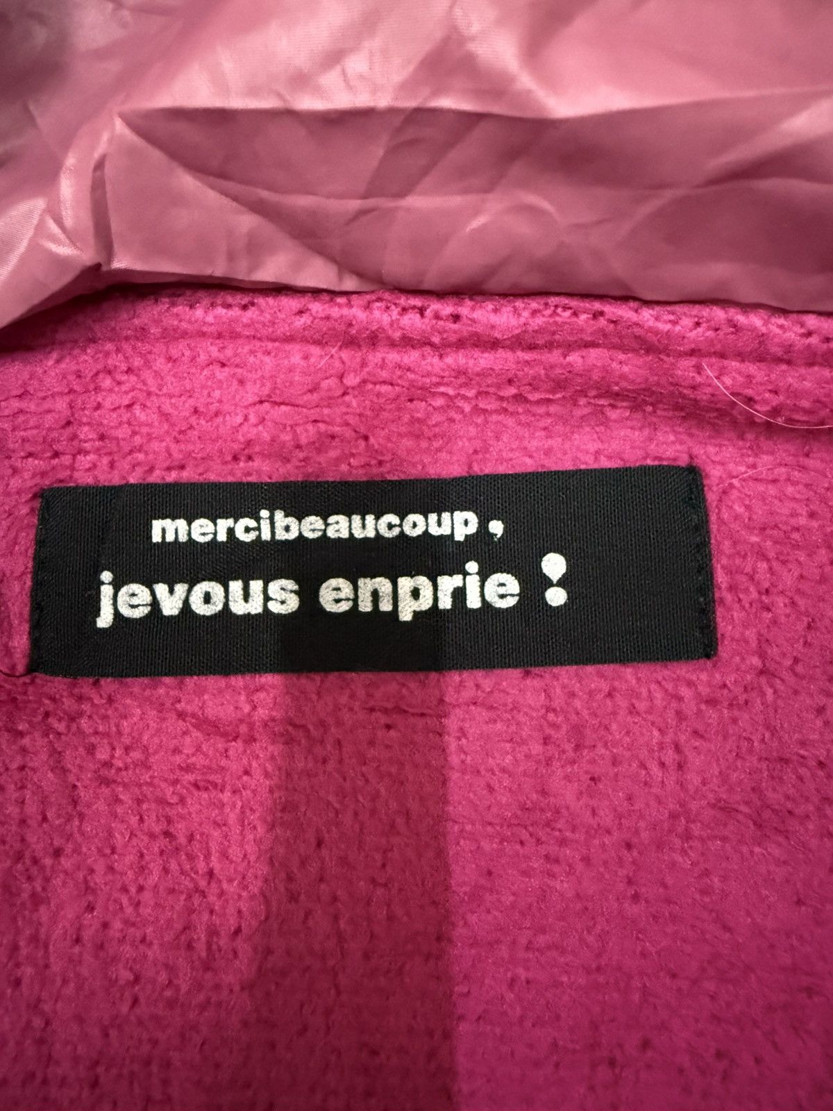 Issey Miyake × Japanese Brand × mercibeaucoup Mercibeaucoup x Jevous Enprie Shearling Duffle Hoodie Jacket Size US S / EU 44-46 / 1 - 7 Thumbnail