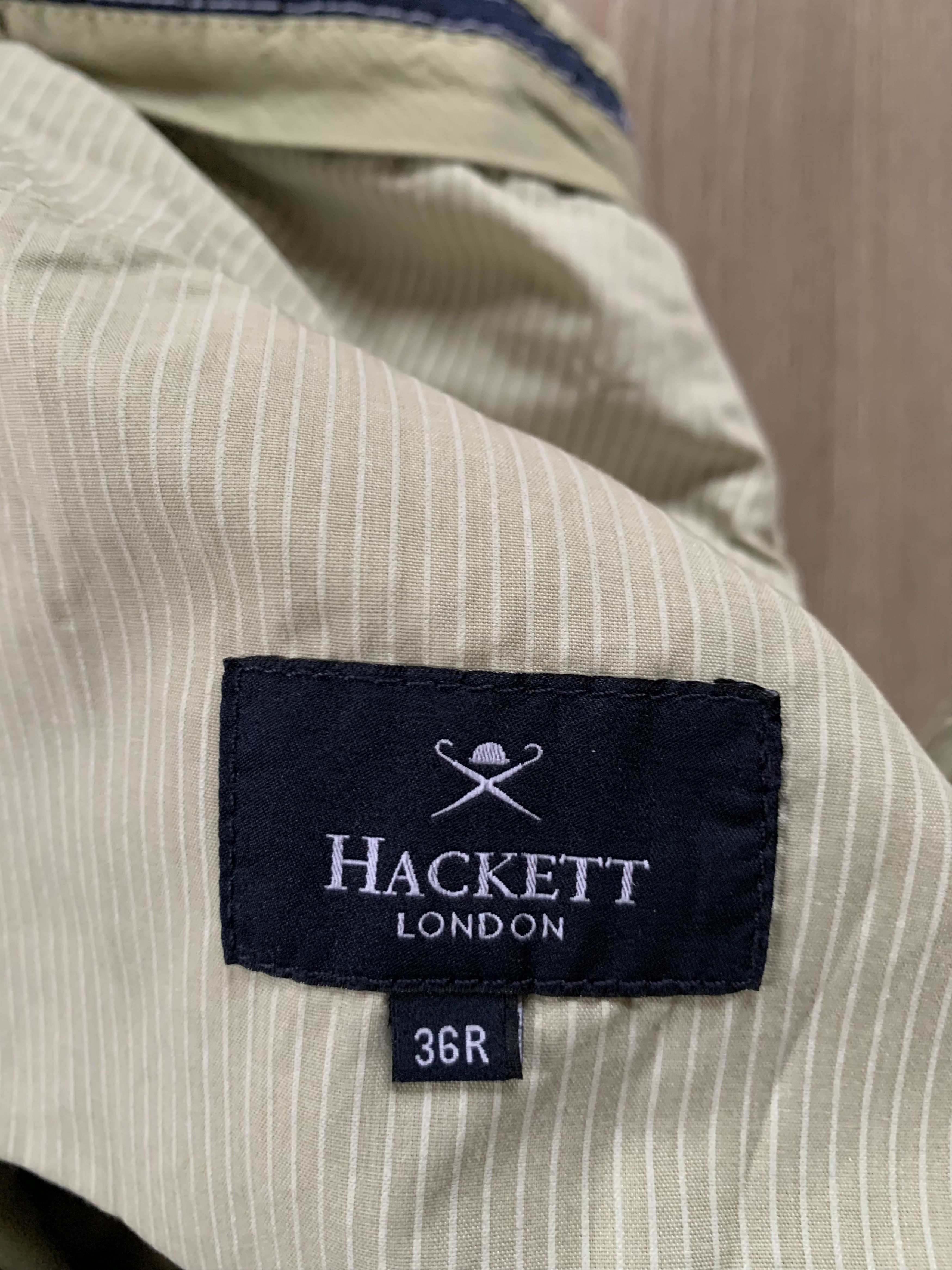 Designer × Hackett Hackett London Men's New Cotton Chino Pants Size US 36 / EU 52 - 9 Thumbnail