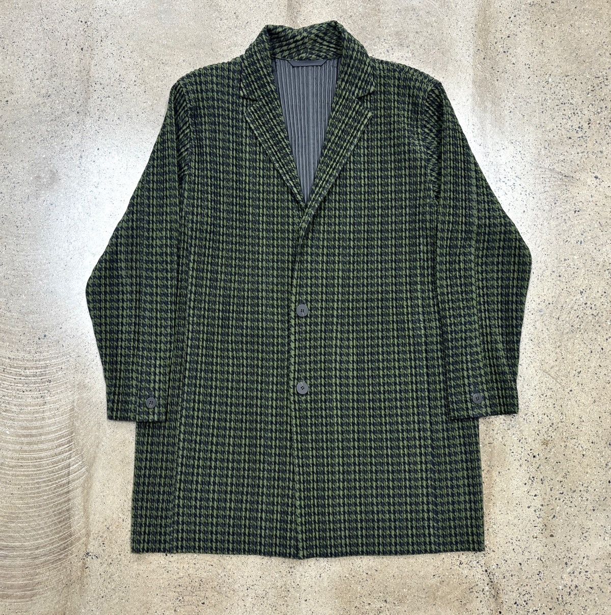 Homme Plisse Issey Miyake Issey Miyake Check Coverall JD186（Japanese limited） Size US M / EU 48-50 / 2 - 1 Thumbnail