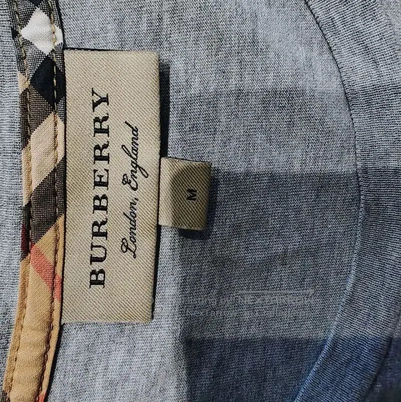 Burberry Burberry Gray Cotton Women's T-Shirt. Size M / US 6-8 / IT 42-44 - 3 Thumbnail