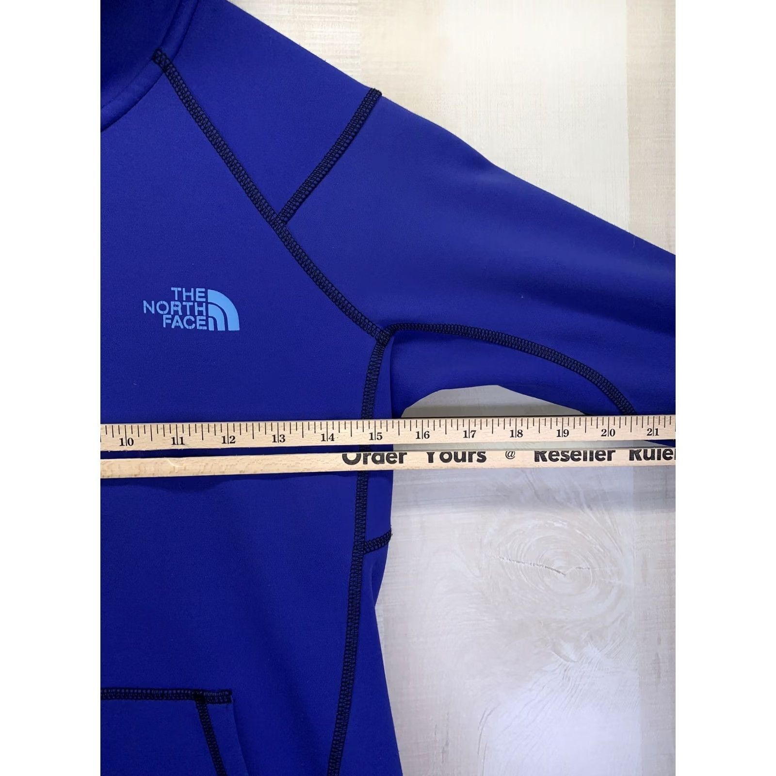 The North Face The North Face Pullover 1/4 Zip Hooded Lined Shirt XS Women's Blue Fleece Outdoor Activewear Vintage No Size XS / US 0-2 / IT 36-38 - 5 Thumbnail