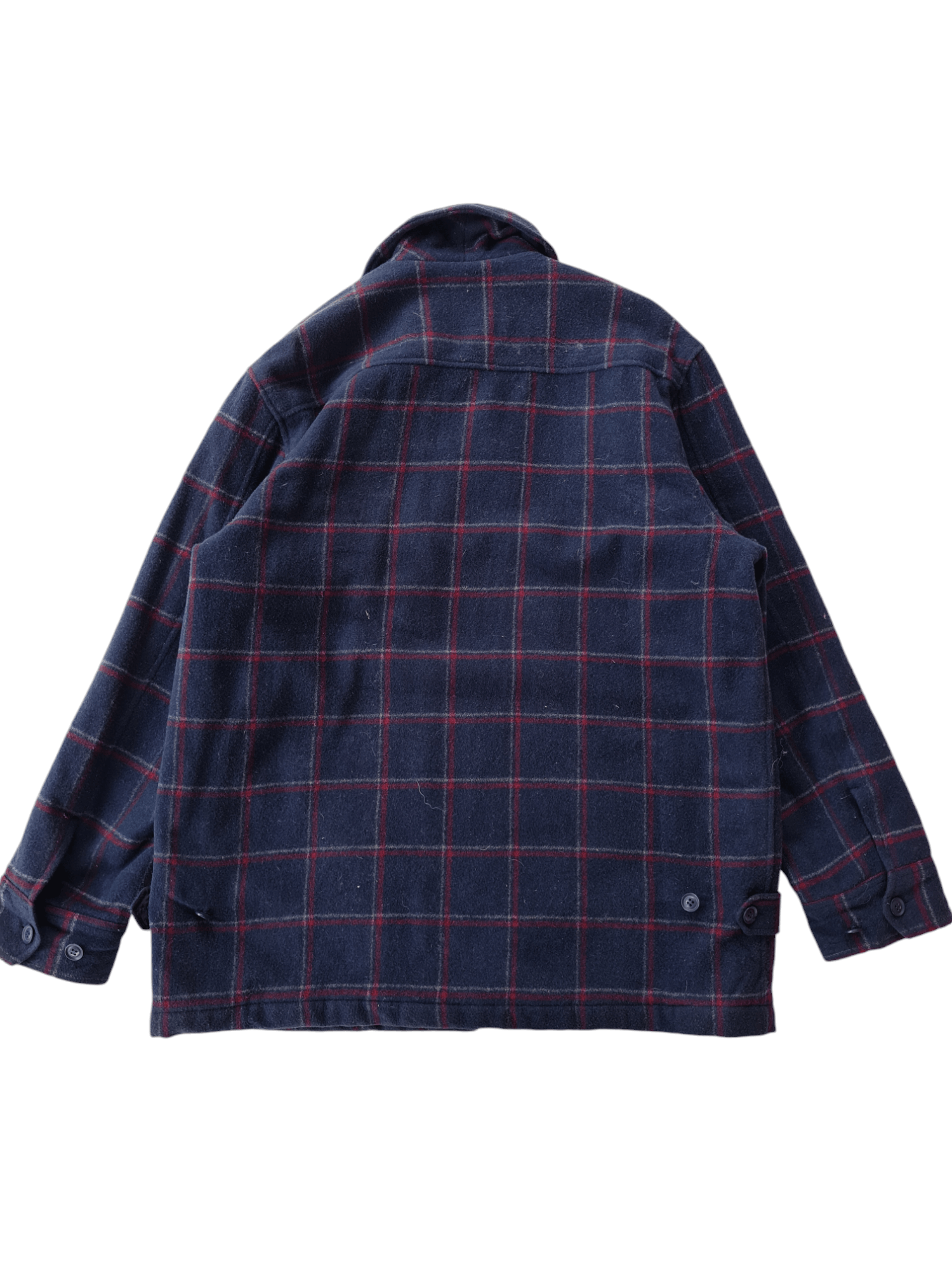 Japanese Brand Vintage Wool Jacket Flannel West Win Size US XL / EU 56 / 4 - 2 Thumbnail