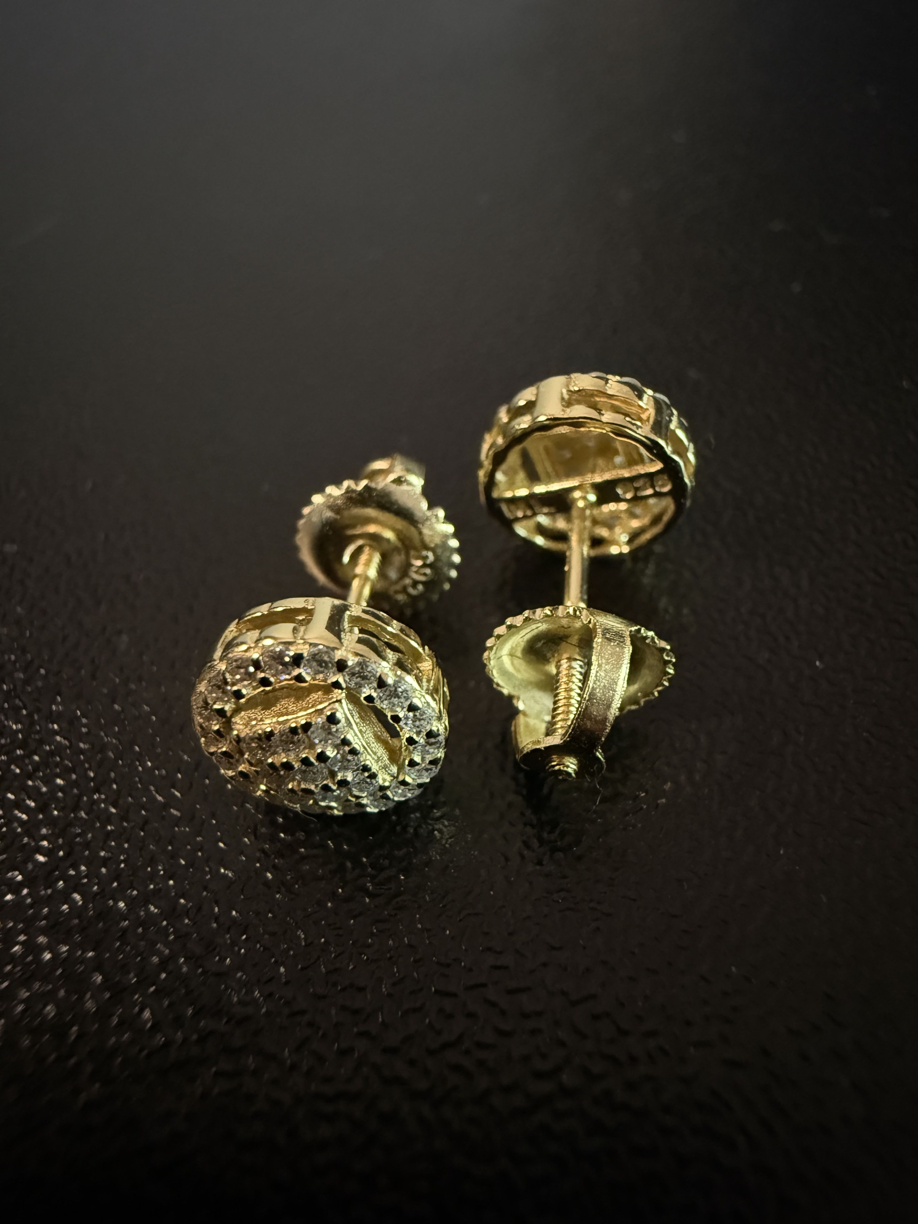 Other Square Cluster Center Moissanite Gold Plated 925s earrings Size ONE SIZE - 11 Thumbnail