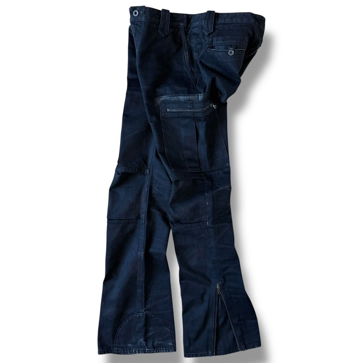 Isamu Katayama Backlash Isamu Katayama Backlash Cargo Bootcut Denim Jeans Size US 32 / EU 48 - 5 Thumbnail