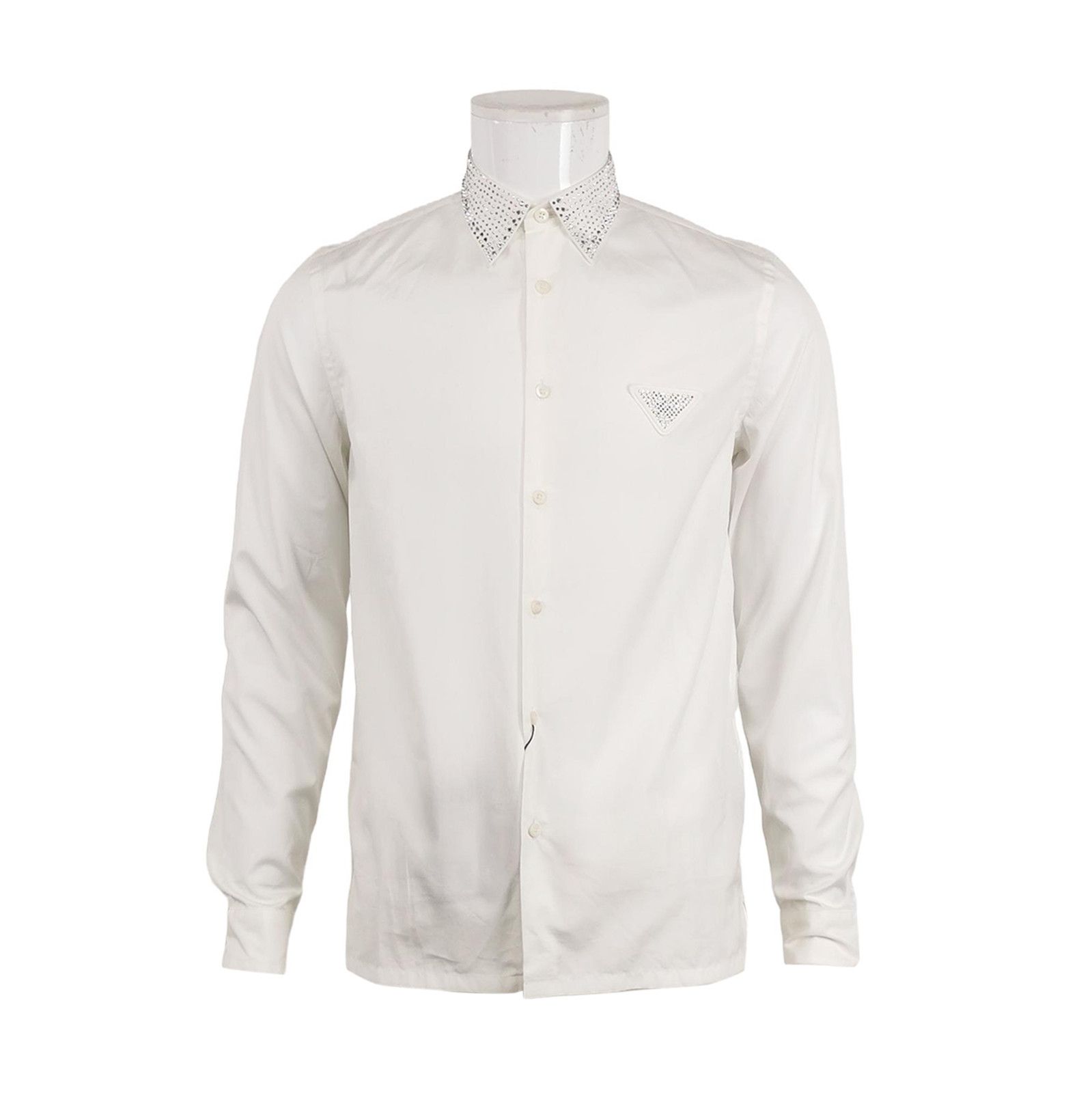 Prada Prada Cotton Single Button Polo Shirt - dmc Size M / US 6-8 / IT 42-44 - 1 Thumbnail