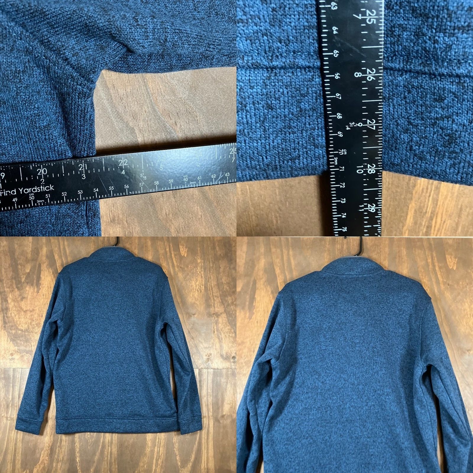 Eddie Bauer Eddie Bauer Mens Sweatshirt Blue Radiator Fleece Snap Mock Neck Long Sleeve L Size US L / EU 52-54 / 3 - 8 Thumbnail