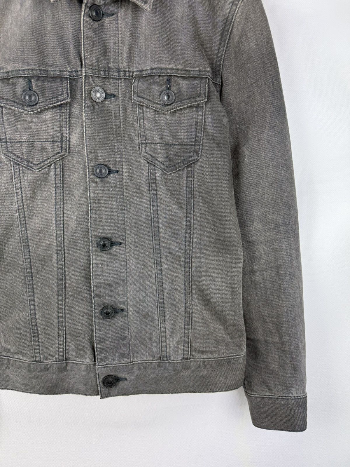 Allsaints Allsaints Eucild Men’s Denim Trucker Jacket Size Xs Size US XS / EU 42 / 0 - 6 Thumbnail