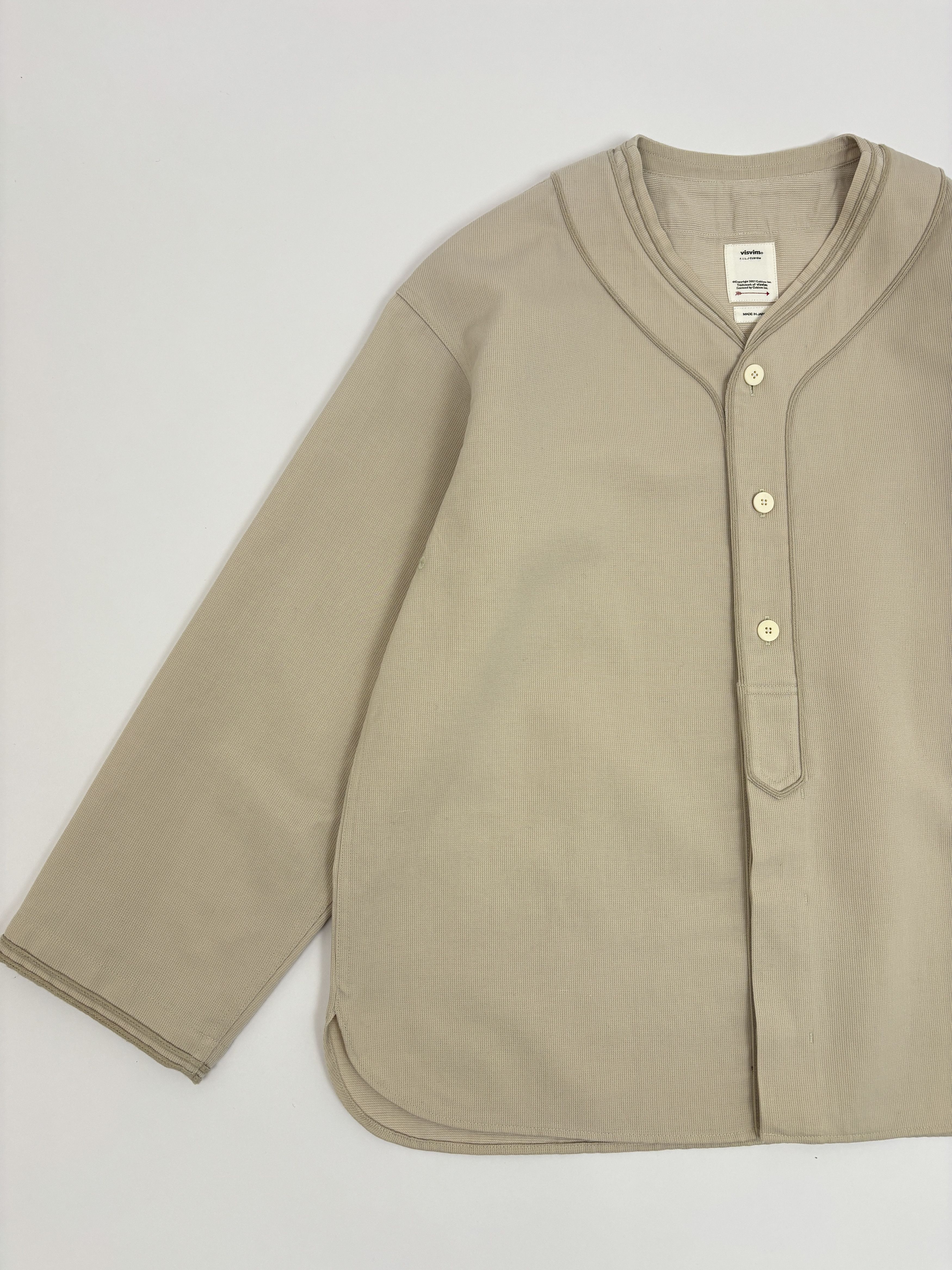 Visvim Visvim Dugout Shirt L/S (W/L Pique) Size US M / EU 48-50 / 2 - 3 Thumbnail