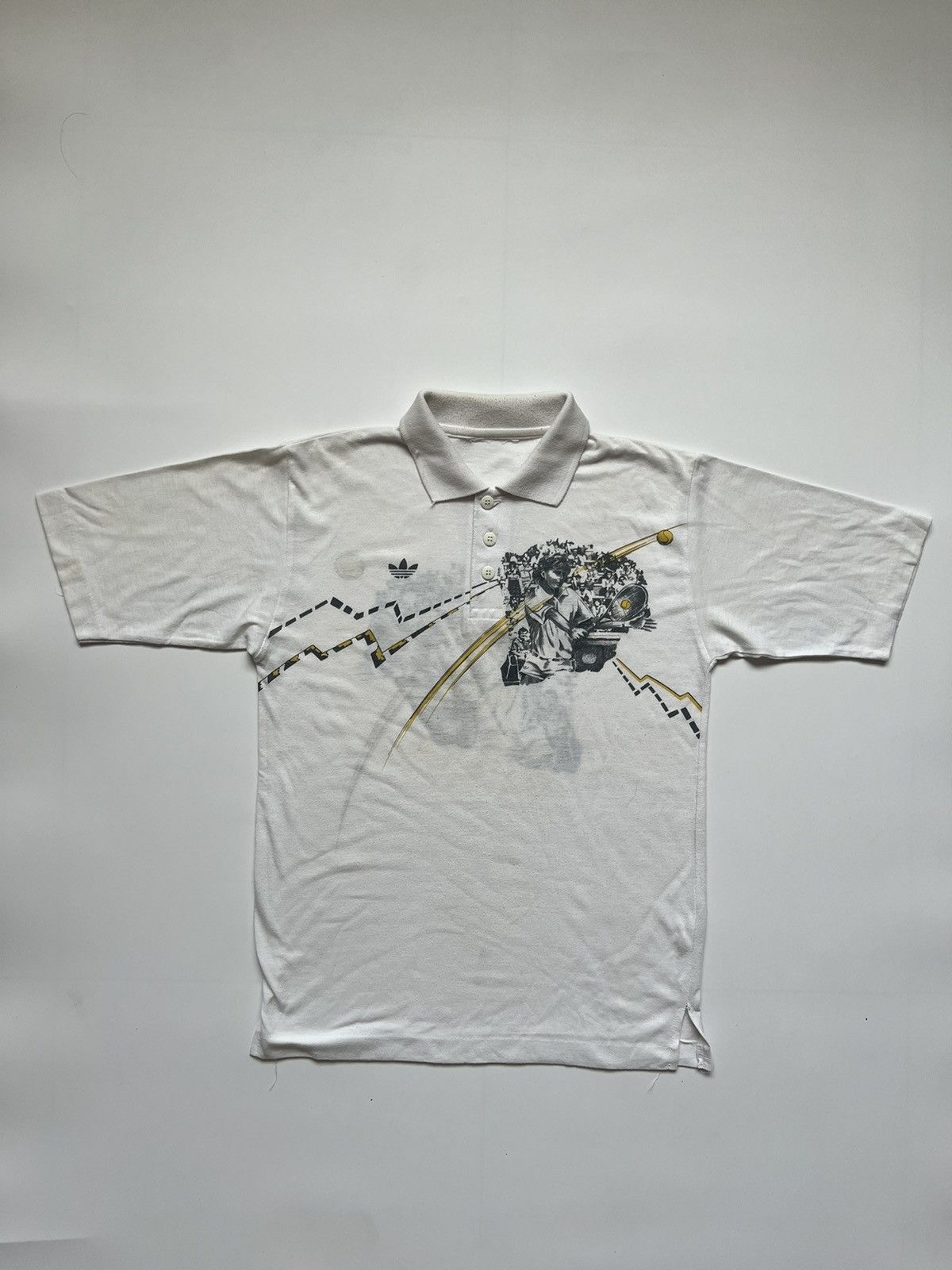 Adidas × Vintage 80's Adidas Stefan Edberg Ivan Lendl Polos Size US S / EU 44-46 / 1 - 1 Thumbnail