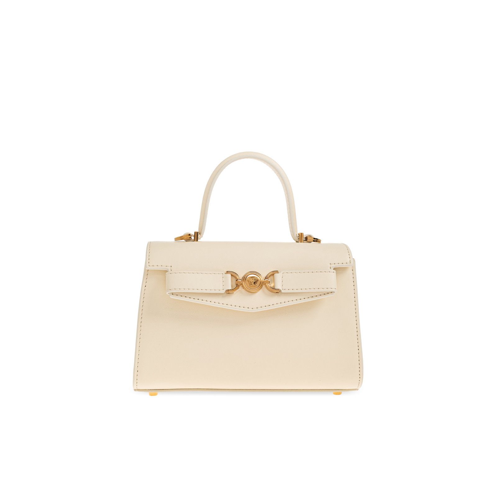 Versace VERSACE Cream Leather Top Handle Bag New & Authentic Size ONE SIZE - 1 Thumbnail