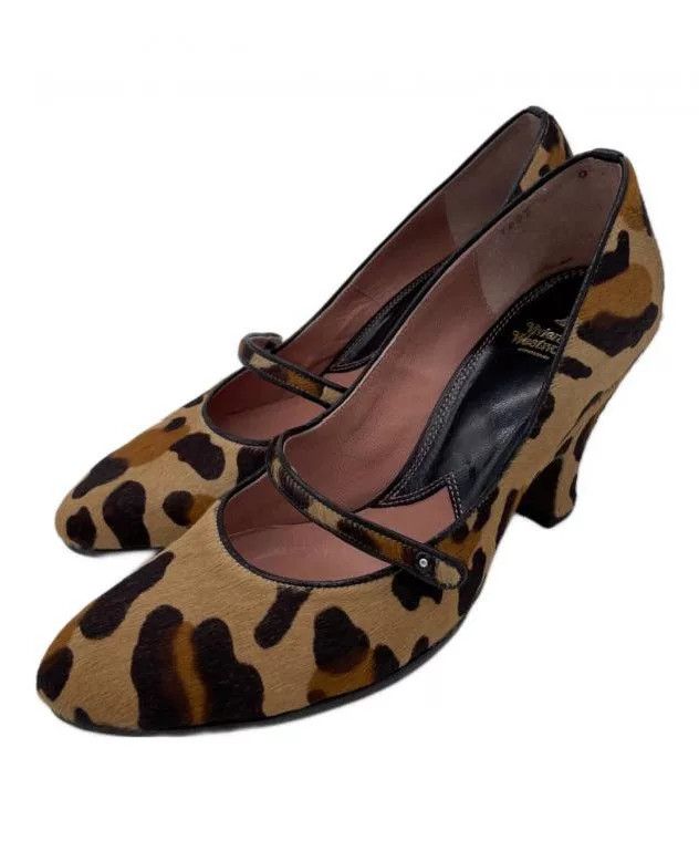Vivienne Westwood Vivienne Westwood Leopard Print High Heels Size US 4.5 / IT 34.5 - 1 Thumbnail