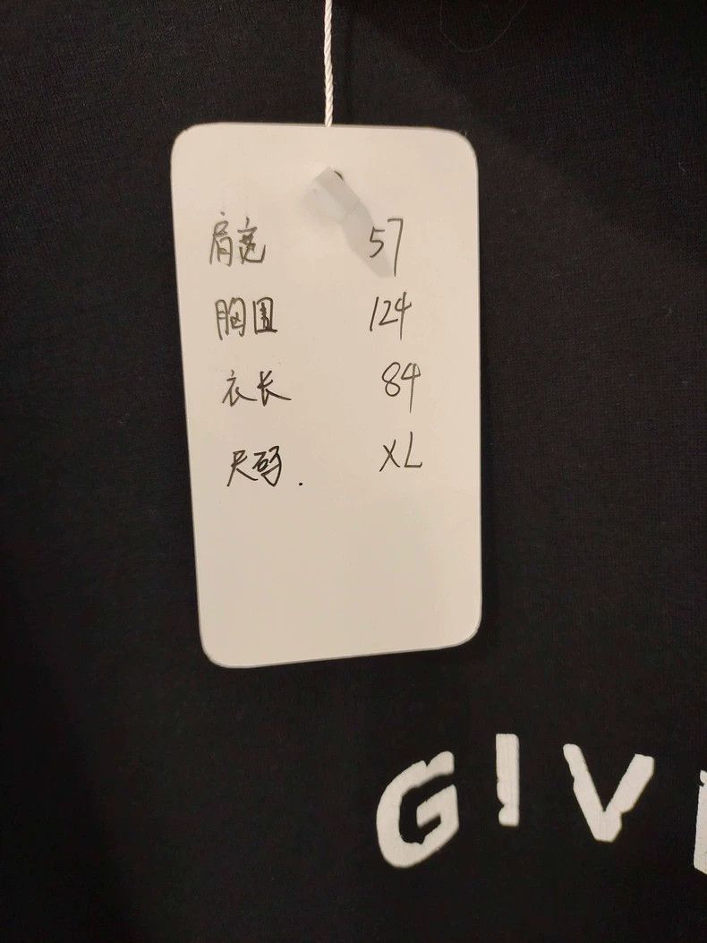 Givenchy Givenchy Cotton Letter Logo Print Short Sleeve T-Shirt, Me Size US XL / EU 56 / 4 - 6 Thumbnail