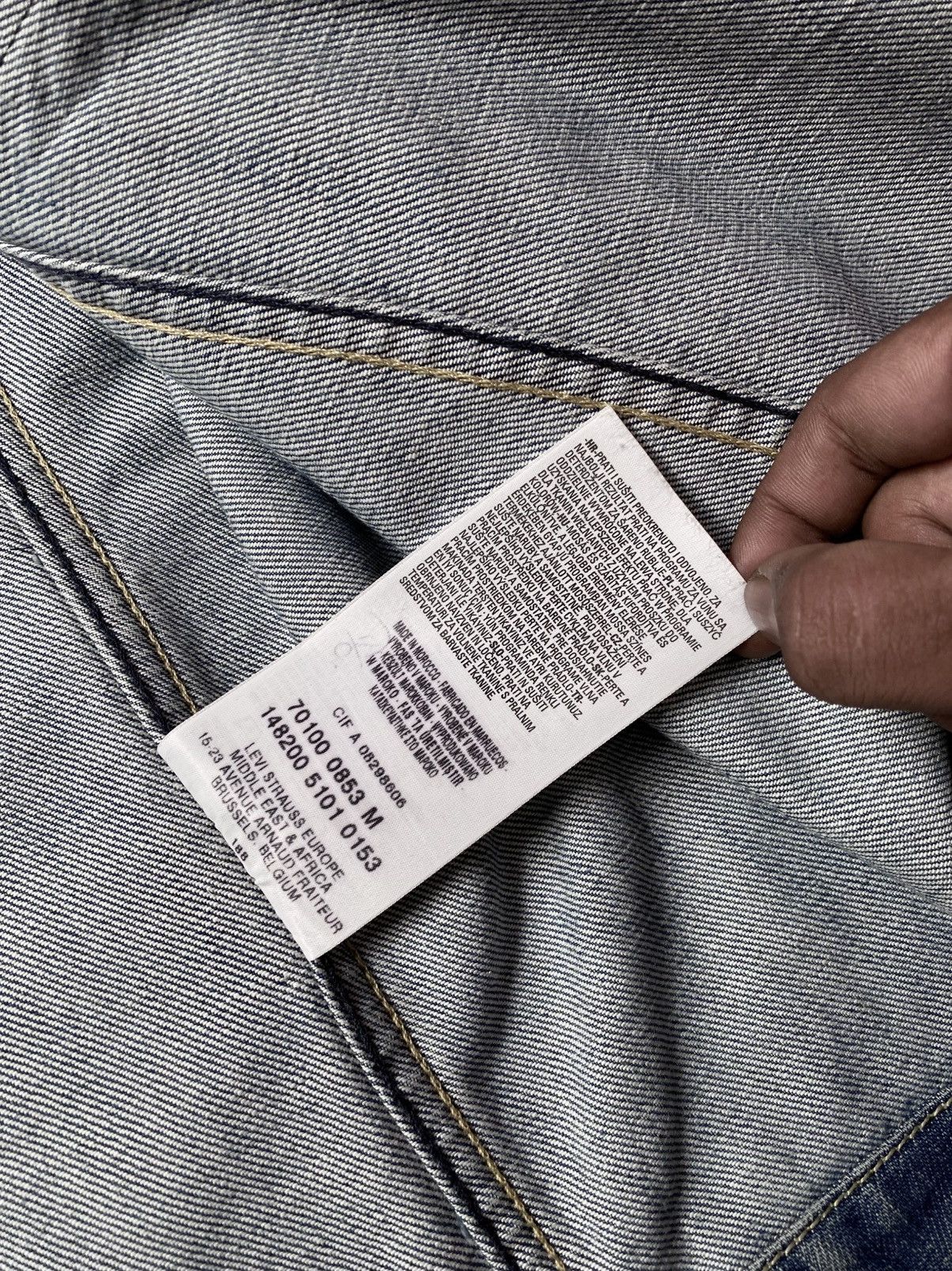 Levi's Vintage Denim Levis Engineered Jeans Jacket Size US M / EU 48-50 / 2 - 12 Thumbnail