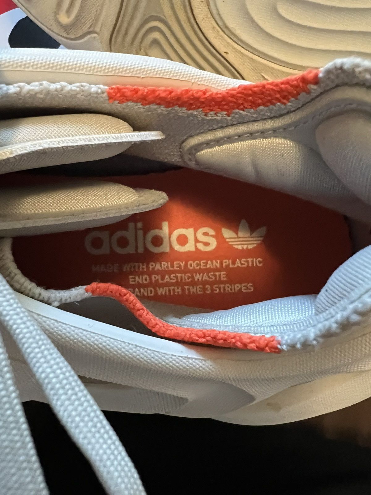 Adidas Adifoam q “cloud white” Size US 10.5 / EU 43-44 - 5 Thumbnail